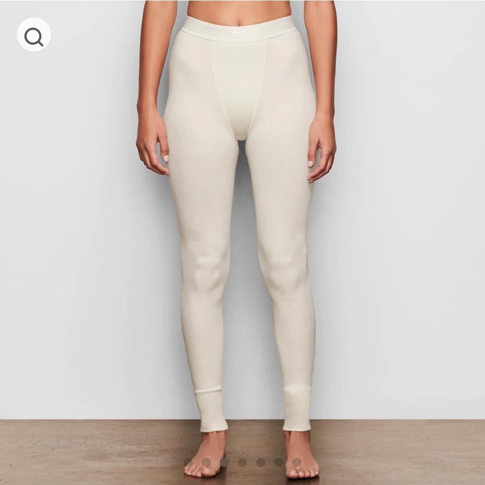 SKIMS COTTON RIB LEGGINGS